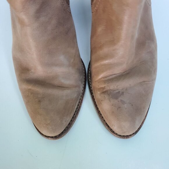 Aquatalia Frannie Weatherproof Suede Booties Size 9.5 - Picture 7 of 8
